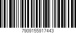 Código de barras (EAN, GTIN, SKU, ISBN): '7909155917443'