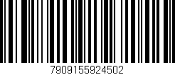 Código de barras (EAN, GTIN, SKU, ISBN): '7909155924502'