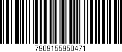 Código de barras (EAN, GTIN, SKU, ISBN): '7909155950471'