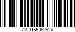 Código de barras (EAN, GTIN, SKU, ISBN): '7909155960524'