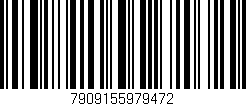 Código de barras (EAN, GTIN, SKU, ISBN): '7909155979472'