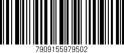 Código de barras (EAN, GTIN, SKU, ISBN): '7909155979502'