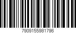 Código de barras (EAN, GTIN, SKU, ISBN): '7909155981796'