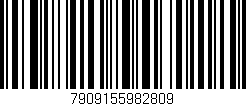 Código de barras (EAN, GTIN, SKU, ISBN): '7909155982809'