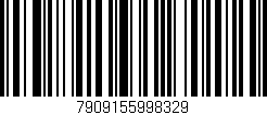 Código de barras (EAN, GTIN, SKU, ISBN): '7909155998329'