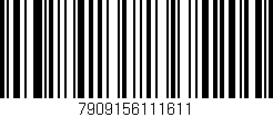 Código de barras (EAN, GTIN, SKU, ISBN): '7909156111611'