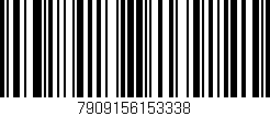 Código de barras (EAN, GTIN, SKU, ISBN): '7909156153338'