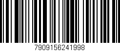 Código de barras (EAN, GTIN, SKU, ISBN): '7909156241998'