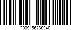 Código de barras (EAN, GTIN, SKU, ISBN): '7909156268940'