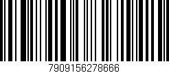 Código de barras (EAN, GTIN, SKU, ISBN): '7909156278666'