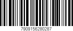 Código de barras (EAN, GTIN, SKU, ISBN): '7909156280287'