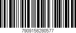 Código de barras (EAN, GTIN, SKU, ISBN): '7909156280577'