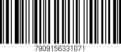 Código de barras (EAN, GTIN, SKU, ISBN): '7909156331071'