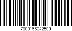 Código de barras (EAN, GTIN, SKU, ISBN): '7909156342503'