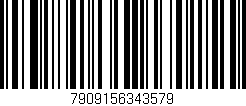 Código de barras (EAN, GTIN, SKU, ISBN): '7909156343579'