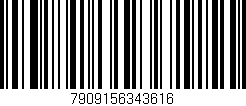 Código de barras (EAN, GTIN, SKU, ISBN): '7909156343616'