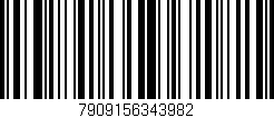 Código de barras (EAN, GTIN, SKU, ISBN): '7909156343982'