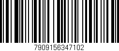 Código de barras (EAN, GTIN, SKU, ISBN): '7909156347102'