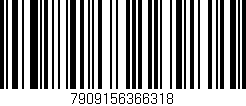 Código de barras (EAN, GTIN, SKU, ISBN): '7909156366318'