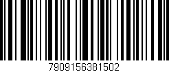Código de barras (EAN, GTIN, SKU, ISBN): '7909156381502'