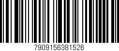 Código de barras (EAN, GTIN, SKU, ISBN): '7909156381526'