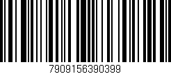Código de barras (EAN, GTIN, SKU, ISBN): '7909156390399'