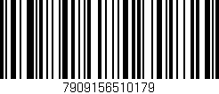 Código de barras (EAN, GTIN, SKU, ISBN): '7909156510179'