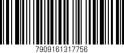 Código de barras (EAN, GTIN, SKU, ISBN): '7909161317756'