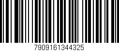 Código de barras (EAN, GTIN, SKU, ISBN): '7909161344325'