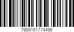 Código de barras (EAN, GTIN, SKU, ISBN): '7909161774498'