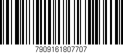 Código de barras (EAN, GTIN, SKU, ISBN): '7909161807707'