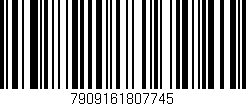 Código de barras (EAN, GTIN, SKU, ISBN): '7909161807745'