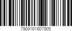 Código de barras (EAN, GTIN, SKU, ISBN): '7909161807905'