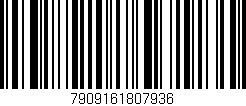Código de barras (EAN, GTIN, SKU, ISBN): '7909161807936'