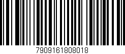Código de barras (EAN, GTIN, SKU, ISBN): '7909161808018'