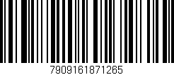 Código de barras (EAN, GTIN, SKU, ISBN): '7909161871265'