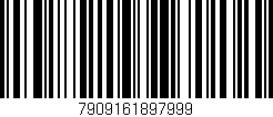 Código de barras (EAN, GTIN, SKU, ISBN): '7909161897999'