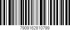 Código de barras (EAN, GTIN, SKU, ISBN): '7909162810799'