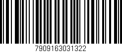 Código de barras (EAN, GTIN, SKU, ISBN): '7909163031322'