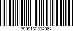 Código de barras (EAN, GTIN, SKU, ISBN): '7909163034064'