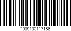 Código de barras (EAN, GTIN, SKU, ISBN): '7909163117156'