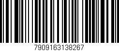 Código de barras (EAN, GTIN, SKU, ISBN): '7909163138267'