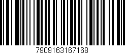 Código de barras (EAN, GTIN, SKU, ISBN): '7909163167168'