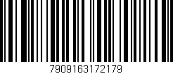 Código de barras (EAN, GTIN, SKU, ISBN): '7909163172179'