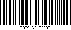 Código de barras (EAN, GTIN, SKU, ISBN): '7909163173039'