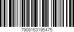 Código de barras (EAN, GTIN, SKU, ISBN): '7909163195475'
