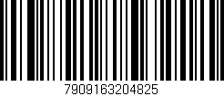 Código de barras (EAN, GTIN, SKU, ISBN): '7909163204825'