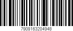 Código de barras (EAN, GTIN, SKU, ISBN): '7909163204948'