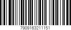 Código de barras (EAN, GTIN, SKU, ISBN): '7909163211151'