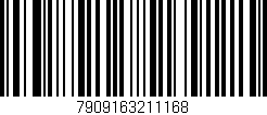 Código de barras (EAN, GTIN, SKU, ISBN): '7909163211168'